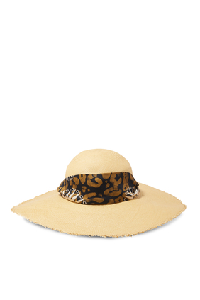 Lady Ibiza Frayed Brim Hat